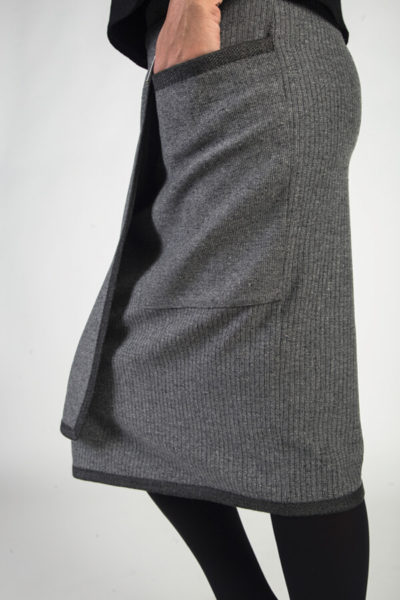 Woolen Folder Skirt
